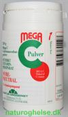 Mega C Syreneutral, 250 g C-vitamin pulver